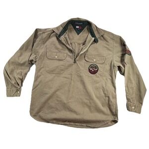 Vintage 90s Tommy Hilfiger Outdoors Expedition Pullover Rare Ranger Gear Size M